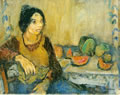 La mellonara, 1965, olio su cartone telato, cm 70x50, Napoli, collezione Gaeta